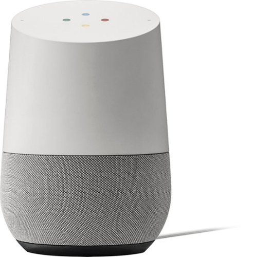  Home - Smart Speaker with Google Assistant - White/Slate fabric
