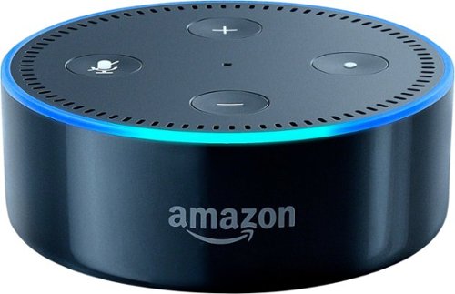  Amazon - Echo Dot (2nd generation) - Smart Speaker with Alexa - Black