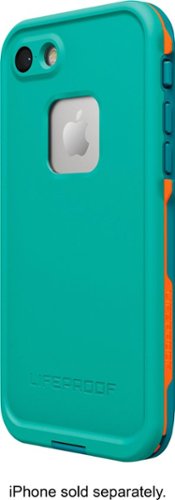  LifeProof - Fre Protective Waterproof Case for Apple® iPhone® 7 - Sunset bay teal