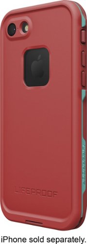  LifeProof - Fre Protective Waterproof Case for Apple® iPhone® 7 - Ember red