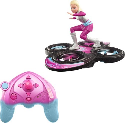 Mattel - Barbie™ Star Light Adventure Quadcopter with Remote Controller - Black, Pink and Blue
