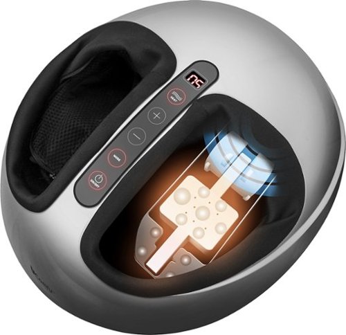  uComfy - Shiatsu Foot Massager with heat - Silver