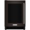 KitchenAid - 5.0 Cu. Ft. Mini Fridge - Black Stainless Steel-Front_Standard