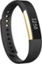 Fitbit - Alta Gold Series Activity Tracker (Small) - Black/Gold-Front_Standard
