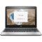 HP - 11.6" Chromebook - Intel Celeron - 2GB Memory - 16GB eMMC Flash Memory - Black-Front_Standard