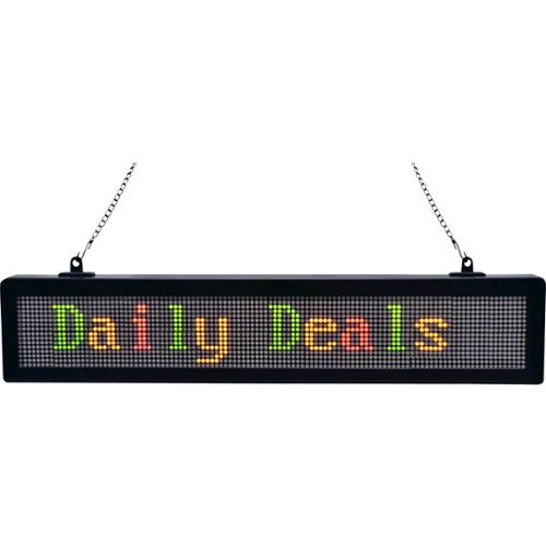 Royal Sovereign - Bluetooth LED Scrolling Message Sign-Angle_Standard 