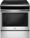 Whirlpool - 4.8 Cu. Ft. Self-Cleaning Slide-In Electric Range - Stainless Steel-Front_Standard