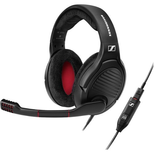  Sennheiser - PC Over-the-Ear Headphones - Black