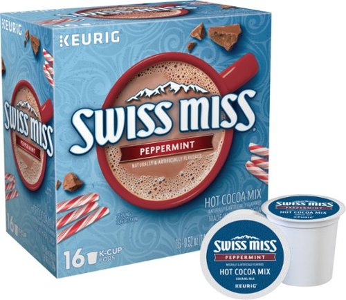  Swiss Miss Peppermint Hot Cocoa K-Cup Pods (16-Pack)