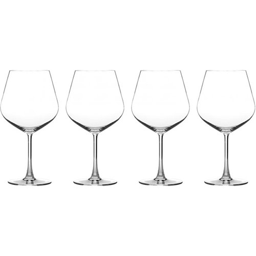 Cuisinart - Classic Collection Burgundy Wine Glass (4-Pack) - White