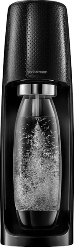 SodaStream - Fizzi Sparkling Water Maker Kit - Black