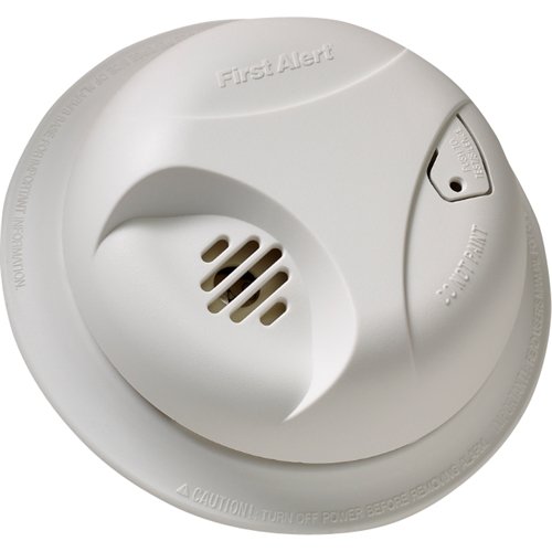 First Alert - Battery Operated Smoke Alarm - White