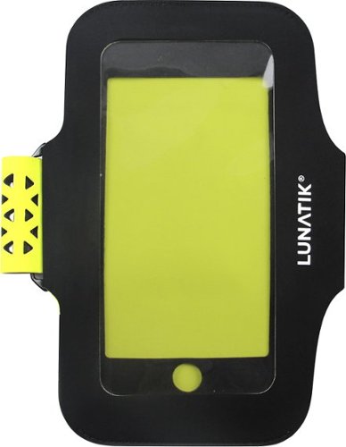  LUNATIK - AIRBAND Armband Case for Apple® iPhone® 7 Plus - Yellow/Gray