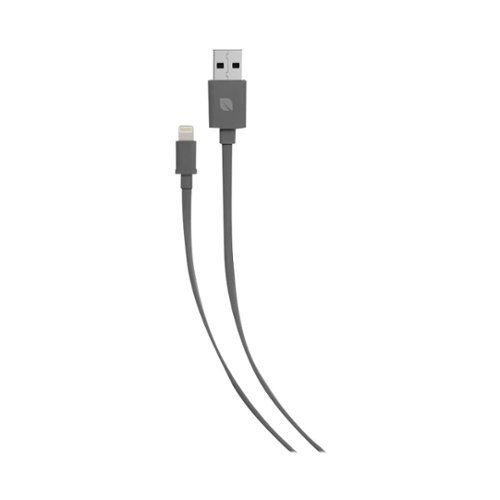  Incase Designs - 3' Lightning USB Charging Cable - Charcoal