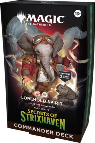 Wizards of The Coast - Magic: The Gathering Secrets of Strixhaven Commander Deck - Lorehold Spirit-Front_Standard 