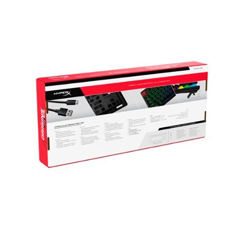 HyperX Alloy Origins Core TKL Wired Mechanical Red Linear Switch Gaming Keyboard with RGB Back Lighting - Black BUY IN MIDDLE EAST