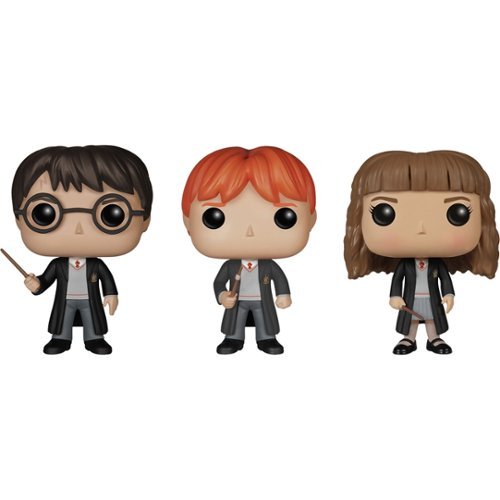  Funko - Harry Potter POP! Movie Vinyl Collectors Set: Harry Potter, Ron Weasley and Hermione - Multi