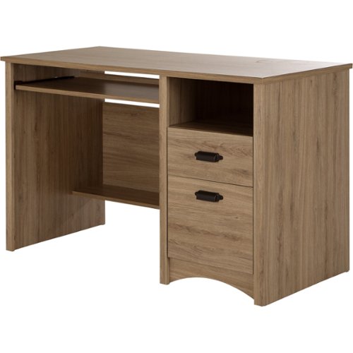  South Shore - Gascony Computer Desk - Rustic Oak