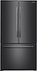 Samsung - 25.5 Cu. Ft. French Door Fingerprint Resistant Refrigerator - Black Stainless Steel-Front_Standard 