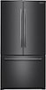 Samsung - 25.5 Cu. Ft. French Door Fingerprint Resistant Refrigerator - Black Stainless Steel-Front_Standard
