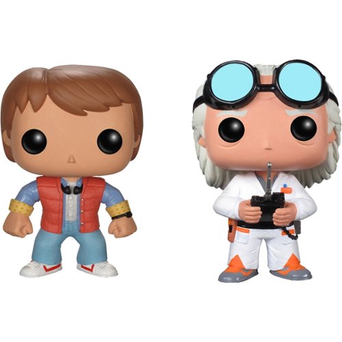  Funko - Back to the Future Pop! Movie Vinyl Collectors Set: Doc Emmet Brown &amp; Marty McFly - Multi