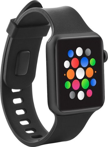  Insignia™ - Watch Strap for Apple Watch 42mm (Series 1-8) and Apple Watch Ultra 49mm - Black