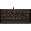 CORSAIR - K70 LUX Mechanical Gaming Keyboard Red Backlit Cherry MX Blue Switch-Front_Standard