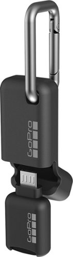  GoPro - Quik Key Micro-USB Mobile microSD Card Reader - Black