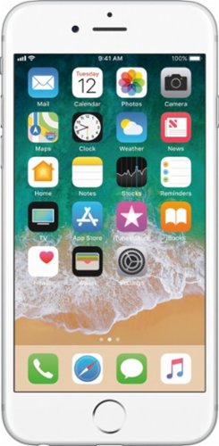 Apple - iPhone 6s 32GB - Silver (Sprint)-Front_Standard 