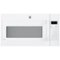 GE - 2.1 Cu. Ft. Over-the-Range Microwave - White on white-Front_Standard