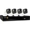 Defender - 4-Channel, 4-Camera Wired 1080p 1TB DVR Surveillance System - Black/White-Front_Standard