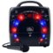 Singing Machine - CD+G Portable Karaoke System - Black-Front_Standard