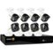 Defender - 16-Channel, 8-Camera Wired 1080p 2TB DVR Surveillance System - Black/White-Front_Standard