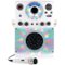 Singing Machine - CD+G Bluetooth Karaoke System - White-Front_Standard