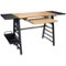 Calico Designs - Ashwood Convertible Computer Desk - Graphite/Ashwood-Front_Standard