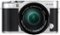 Fujifilm - X-A3 Mirrorless Camera w/16-50mm Lens - Silver-Front_Standard