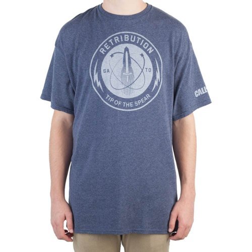 Bioworld Call of Duty Retribution T-Shirt (Large) - Blue WORLDWIDE DELIVERY