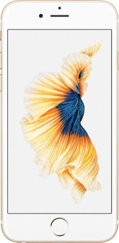 Apple - iPhone 6s 128GB - Gold (Sprint)-Front_Standard 