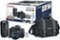 Canon - EOS Rebel T6i DSLR Camera with 18-55mm and 55-250mm Lenses, Bag and Memory Card - Black-Front_Standard 
