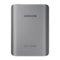Samsung - Fast Charge Battery Pack 10,200 mAh Portable Charger Devices - Dark gray-Front_Standard