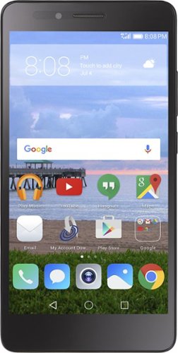  Simple Mobile - Huawei Sensa 4G LTE with 9.5GB Memory Prepaid Cell Phone - Gray