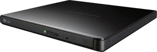 Image of LG - 8x External USB 2.0 Double-Layer DVD±RW/±R/-RAM/CD-RW Drive - Black
