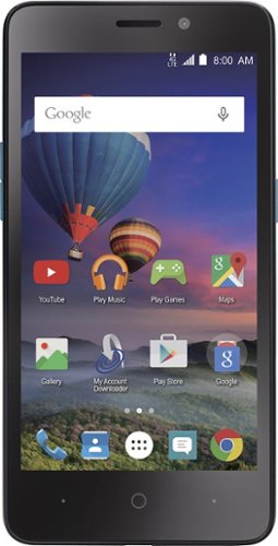  Simple Mobile - ZTE Midnight Pro 4G LTE with 8GB Memory Prepaid Cell Phone