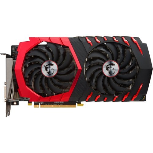 MSI - AMD Radeon RX 470 4GB GDDR5 PCI Express 3.0 Graphics Card - Black/Red-Front_Standard 