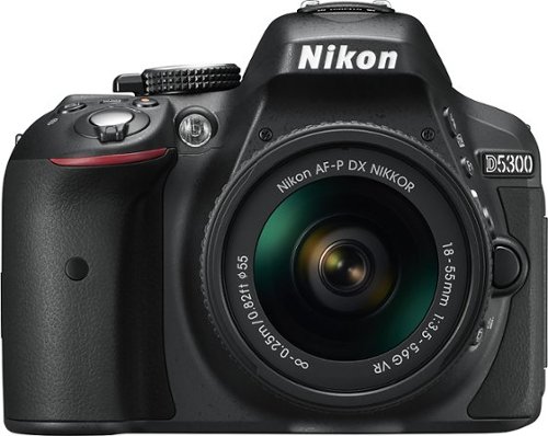 Nikon D5300 DSLR Camera with AF P VR DX 18 55mm and AP P DX 70