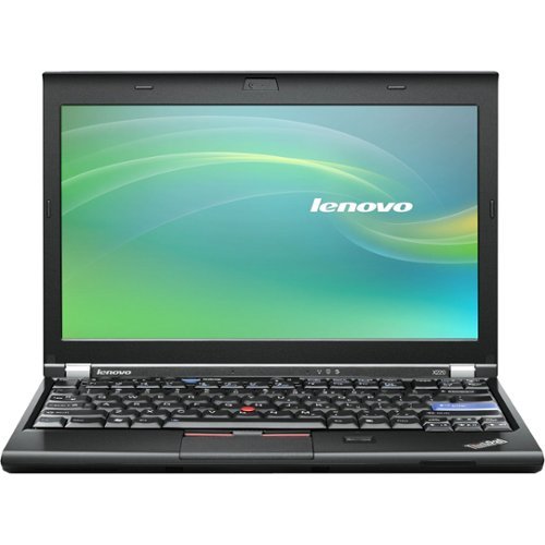  Lenovo - ThinkPad 12&quot; Refurbished Laptop - Intel Core i5 - 4GB Memory - 320GB Hard Drive - Black