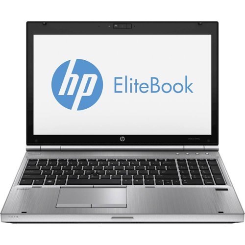 HP - EliteBook 15.6" Refurbished Laptop - Intel Core i5 - 8GB Memory - 240GB Solid State Drive - Silver-Front_Standard 