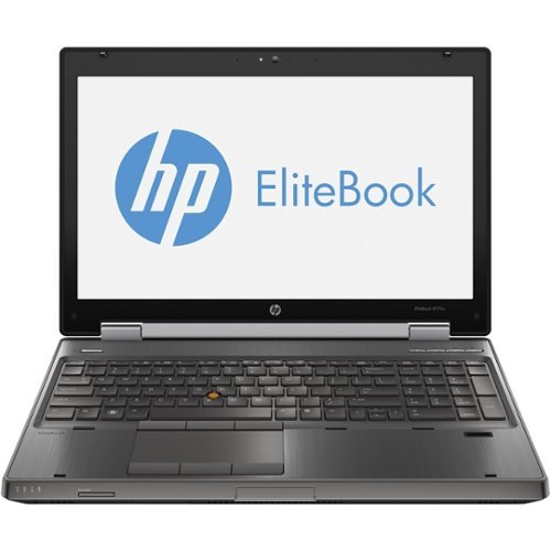  HP - EliteBook Mobile Workstation 15.6" Refurbished Laptop - Intel Core i7 - 16GB Memory - 750GB Hard Drive - Gray