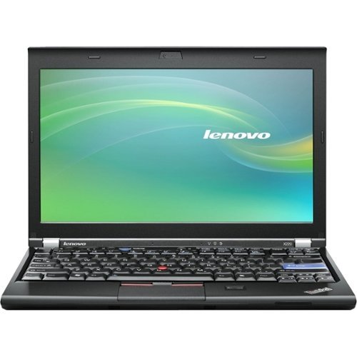  Lenovo - ThinkPad 12&quot; Refurbished Laptop - Intel Core i5 - 8GB Memory - 500GB Hard Drive - Black