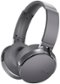 Sony - XB950BT Wireless Over-the-Ear Headphones - Titanium-Front_Standard